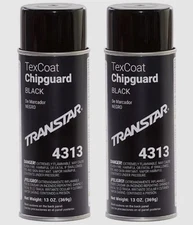Transtar 4313 Black Tex Coat Chip Guard, Aerosol (2 Pack)