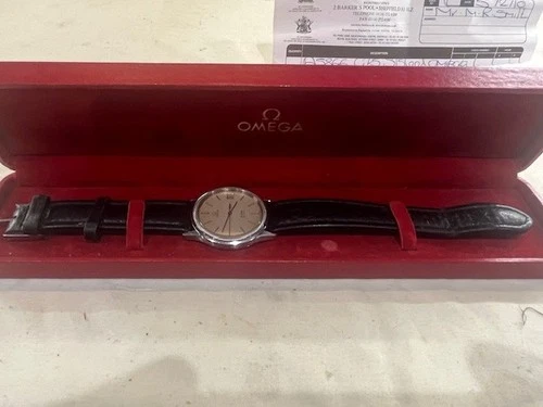 Vintage Omega De Ville Stainless Steel 1332 with case