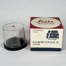 Leica 50mm f/2 Summicron-R Type I  11218 BOX  CASE ONLY