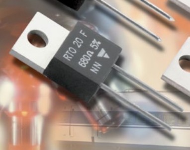 Dickschicht-Widerstand  2,2 Ohm 20W 5%  TO220 Serie RTO20F von Vishay