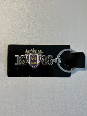 Erzgebirge Wismut Aue 1946 Retro Logo Schlüsselanhänger Metall schwer Rarität