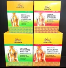 Tiger Balm Medicated Plaster Warm for Muscle relief   1x24 pack/box