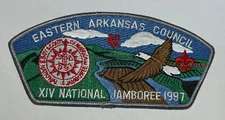 Eastern Arkansas  Council Strip 1997 National Jamboree JSP CSP Boy Scout XJ2