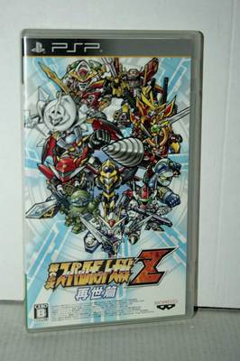DAI-2-Ji SUPER ROBOT WARS TAISEN Z USED GREAT SONY PSP AND JAPANESE VBC 37338