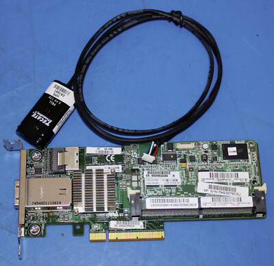 HP 633537-001 631667-B21 Smart Array P222 512MB Cache PCI-E SAS RAID Controller