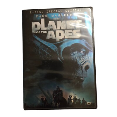 Planet Of The Apes DVD Movie 2 Disc Special Edition Mark Wahlberg Sci Fi
