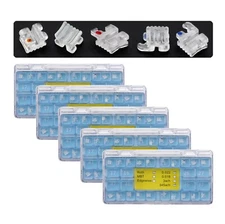 Dental Orthodontic Brackets Ceramic Braces Crystalline Roth Elegan I DAMON Clear