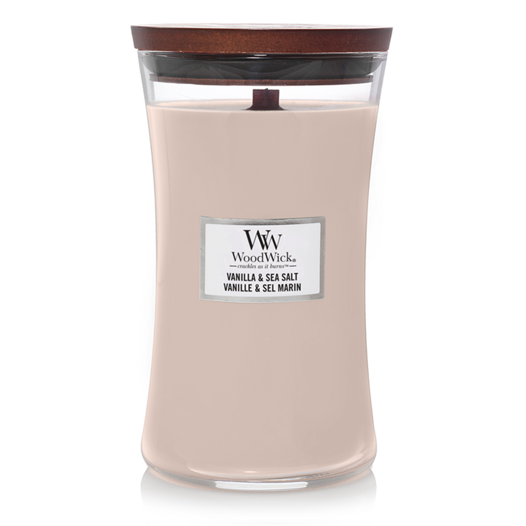 Candela  Grande Vanilla & Sea Salt | Woodwick