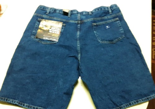 RK Brand Men's Denim Shorts Sz 46 NWT 10" Inseam REAL WORK WEAR Relaxed #C10 - Picture 2 of 3