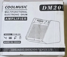 CoolMusic DM20 20W Bluetooth Personal Monitor Electric Drum Amplifier NIB