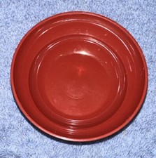 Vintage Tupperware Toys 1401 Red Mini Bowl Kids Play Set Piece
