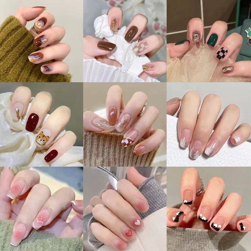 Charme Gel Nail Extension Tips Refill Pack / Coffin / Long / Blush – Daily  Charme