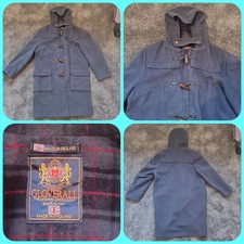 Gloverall Duffle Overcoat Uk Womens Size 14 Hooded Coat Wool See All Mesurements