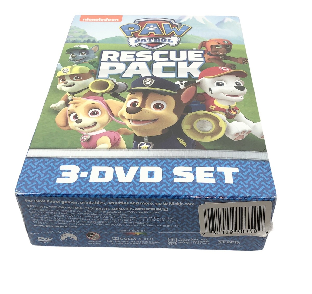 PAW PATROL RESCUE PACK 3 DVD Set New Sealed 32429296122| eBay PAW PATROL RESCUE PACK 3 DVD Set New Sealed 32429296122| eBay