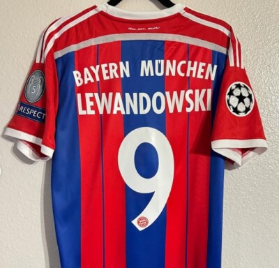 Maillot Bayern Munich Domicile 2014-2015 Adidas - Prototype Sans Sponsor - Tailles M Et L