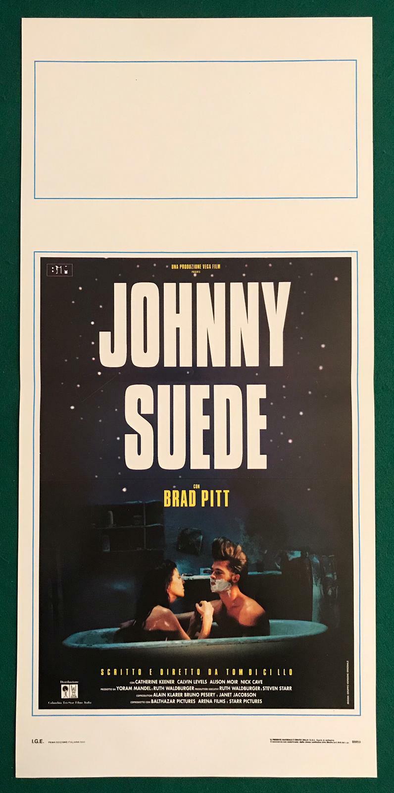 Locandina originale film Johnny Suede (1991) - Regia di Tom DiCillo