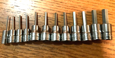 Snap-on 12pc SAE Hex Bit Socket Driver Set 212EFTAY for sale Snap-on 12pc SAE Hex Bit Socket Driver Set 212EFTAY for sale