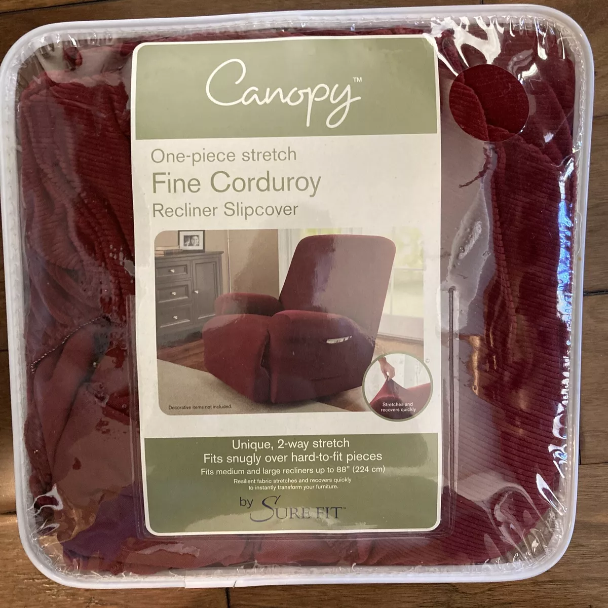 Sure fit online large recliner slipcover