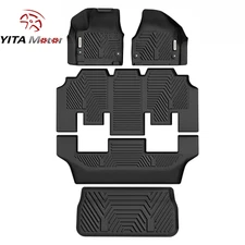 YITAMOTOR Floor Mats + Cargo Liner For 2017-2025 Chrysler Pacifica All Weather