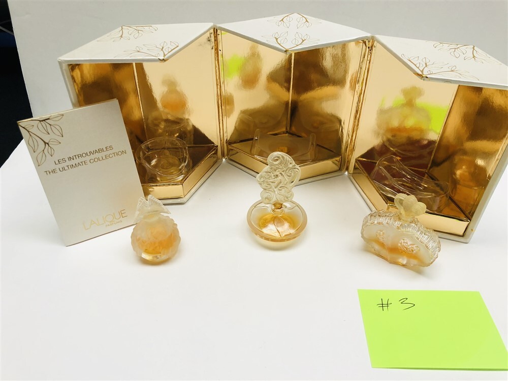 【激レア】LALIQUE ULTIMATE COLLECTION ミニ香水セット 激レア】LALIQUE ULTIMATE COLLECTION ミニ香水セット
