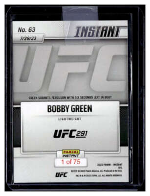 ボビー　グリーンS Bobby Green Wants 'Sick Fight' With Max Holloway, Rips