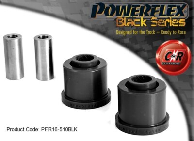 Powerflex Black RR Träger Mnt Buchsen für Fiat Abarth 500/595/695 07on