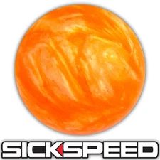 ORANGE PEARL SHIFT KNOB FOR MANUAL SHORT THROW GEAR SHIFTER SELECTOR UN2 KIT K43