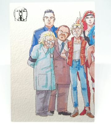 R16 All members Card POLICENAUTS KONAMI HIDEO KOJIMA 1994 1988