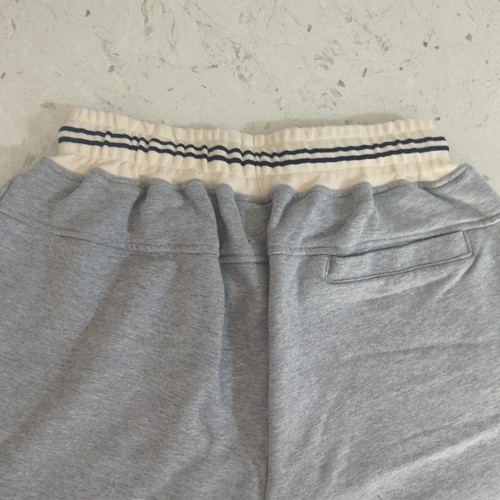 $128 Blanks Represent Men's Gray Drawstring Sweat Shorts Sz Small Zipper Rhude - Picture 16 of 16