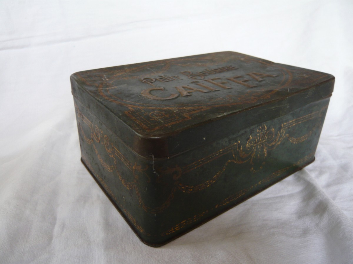 ANCIENNE BOITE METAL PETIT BEURRE CAIFFA | eBay