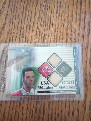 Spx USA Baseball Adam Everett And Brent Abernathy 2000 Authentic Memoribilia
