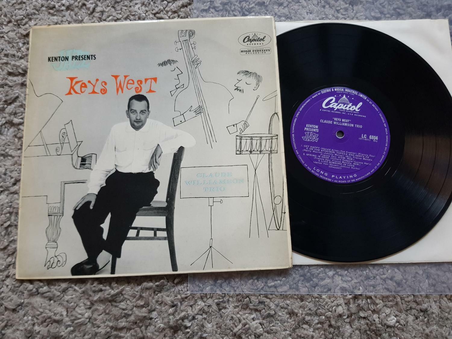 Claude Williamson Trio - Keys West UK 10'' Vinyl LP