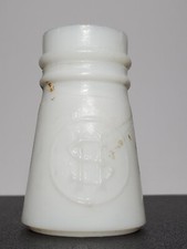 ANTIQUE Milk Glass Bottle 1870-1890