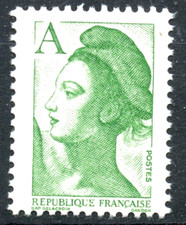 TIMBRE France 1986 N° 2423  **( type Liberté Delacroix )TBE