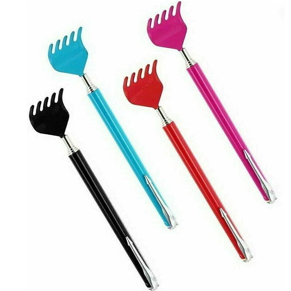 Bear Claw / Rake Back Portable Scratcher Metal Extending Massager Telescopic UK