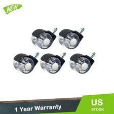 5Pcs 2" Office Chair Caster Swivel 360° Wheels Replacement Heavy Duty Casters