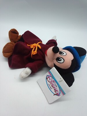 Disney Store Fantasia Mickey the Sorcerer Bean Bag Plush, 10