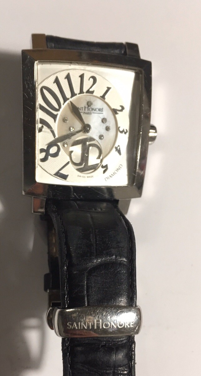 SAINT HONORE(サントノーレ) ORSAY MEDIUM ダイヤモンド Saint Honore Orsay Diamond Watch | eBay