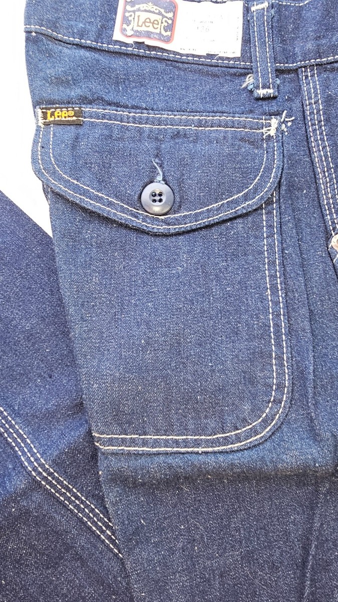 70'S  Lee  ぽん!!! 70'S Lee ぽん!!! VINTAGE 1970'S LEE FLAP POCKET JEANS - NOS