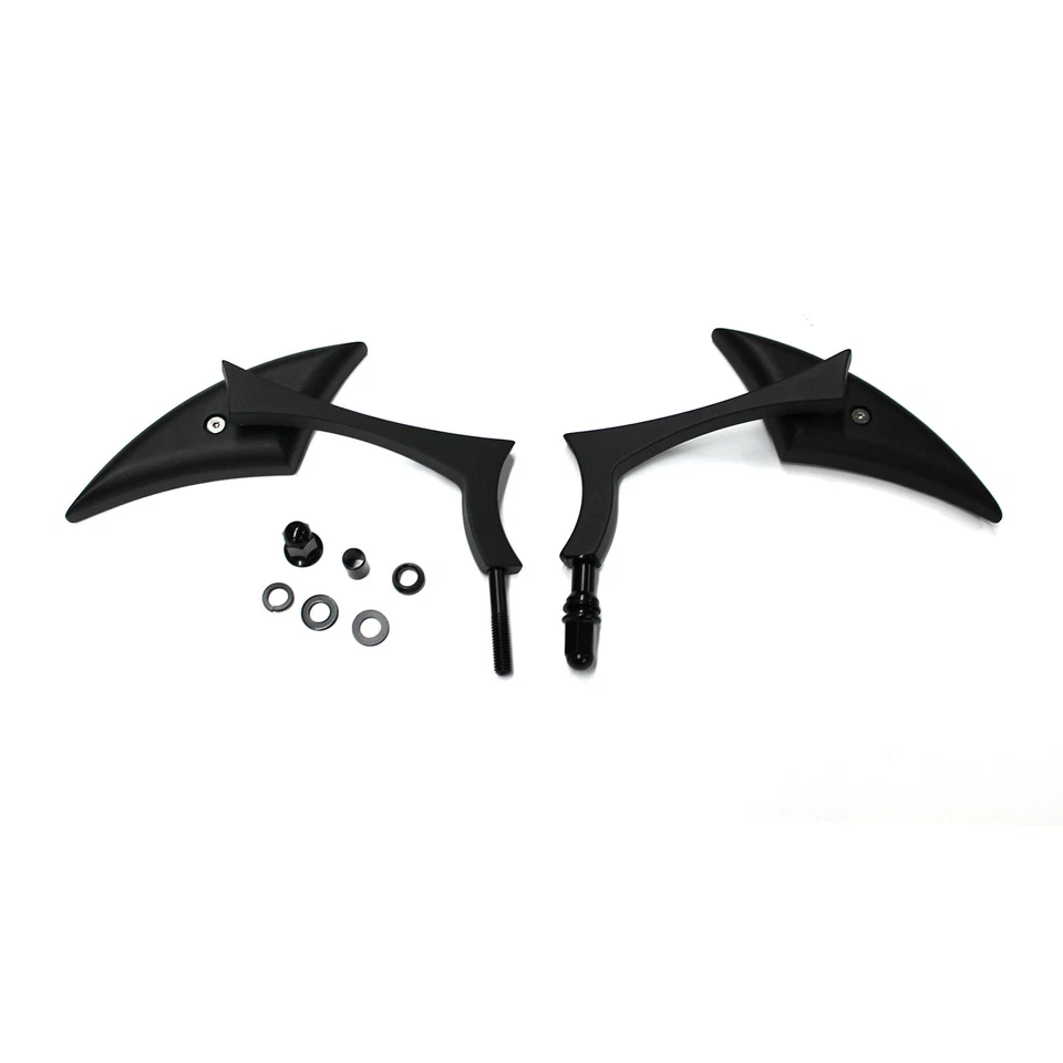 Espejo retrovisor para motocicleta Cruiser 8 mm 10 mm para Harley Davidson Heritage Softail Foto 4 de 4