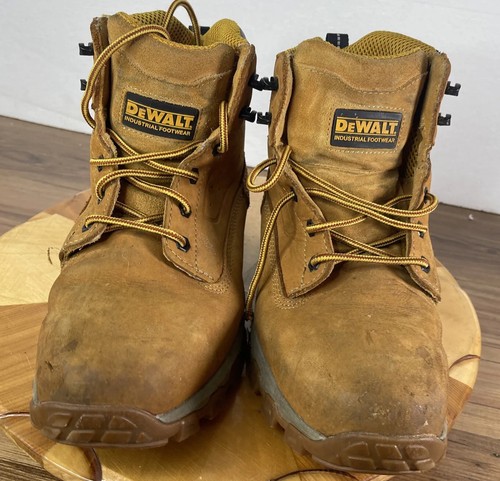 DeWalt Industrial Footwear Steel Toe Work Boots Brown Men's Size 9.  Tote3