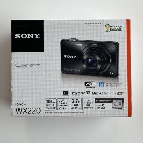 Sony Cyber-Shot DSC-WX220 Black 18.2 MP Digital Camera used - Picture 2 of 8