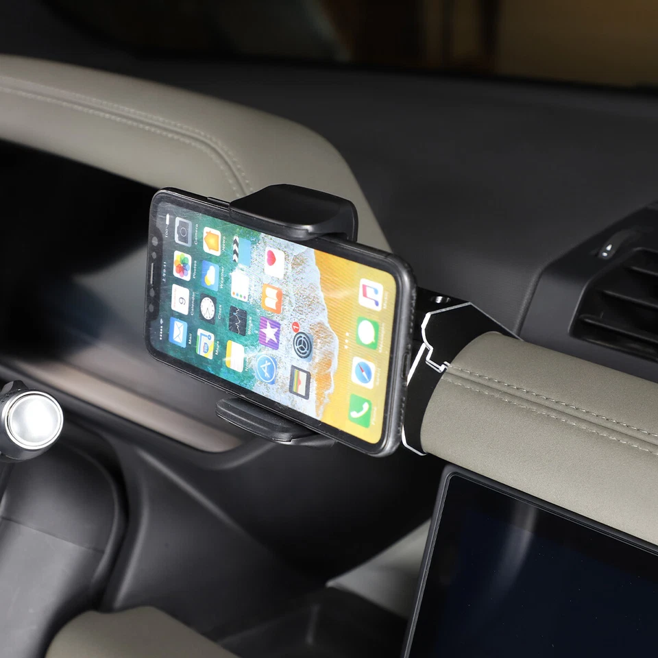 Car Dashboard Mobile Phone Mount Holder For Land Rover Defender 90 110 2020-22 - image 4 of 4