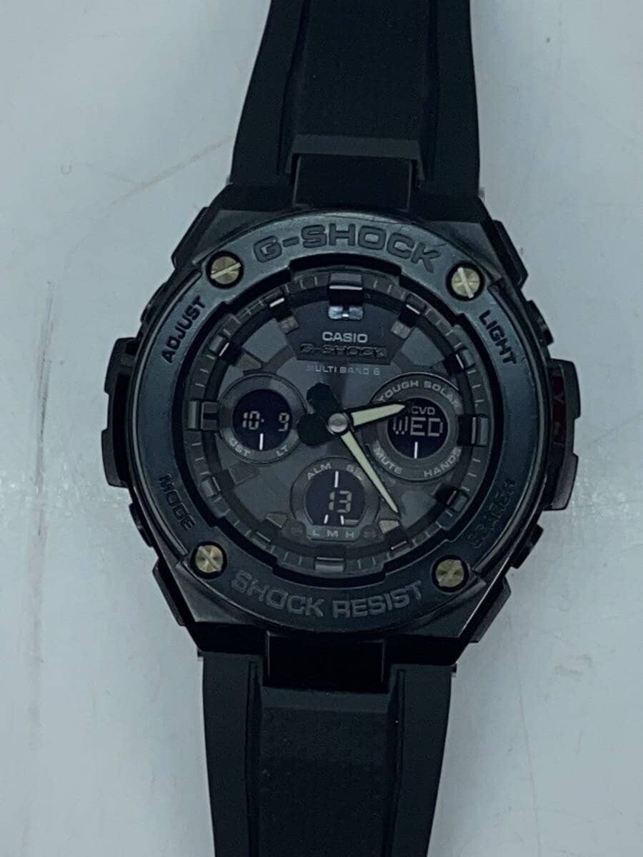 CASIO G-SHOCK GST-W300G-1A1JF Black Resin Tough Solar