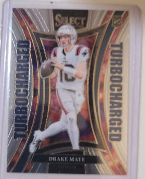 Drake Maye 2024 Rookie Select Turbocharged Silver #24