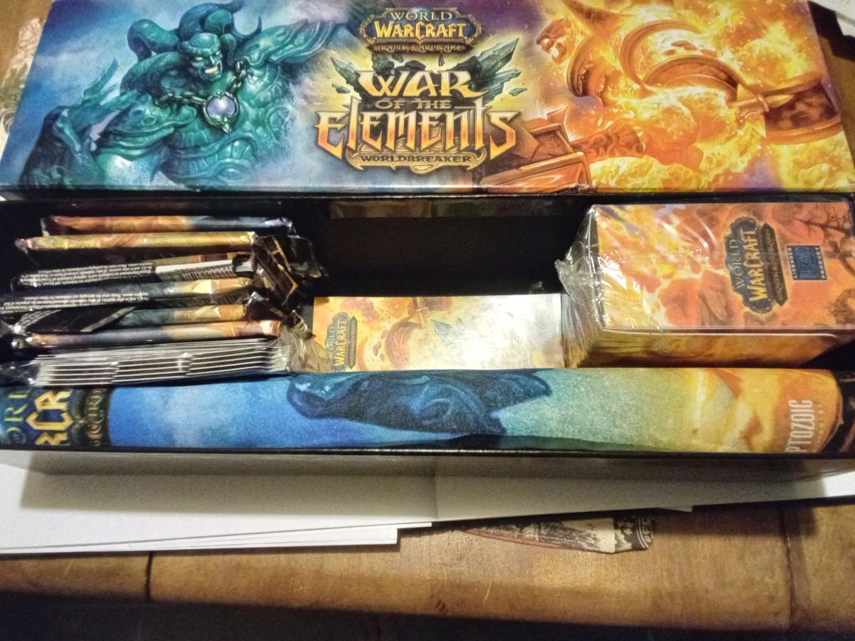 World of Warcraft TCG War of the Elements Trading Card Games for