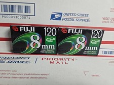 Fuji, P6-120, 8mm, High Quality Videocassette 120 min: BRAND NEW SEALED LOT OF 2