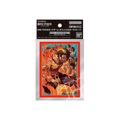 One Piece Card Game Official Sleeve TCG+ Store Edition Vol.5 Portgas D. Ace (70)