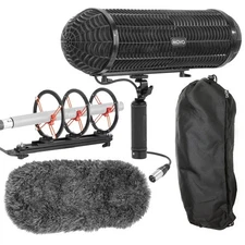 Movo Photo BWS1000 Blimp Wind & Vibration Protection System with Integrated XLR