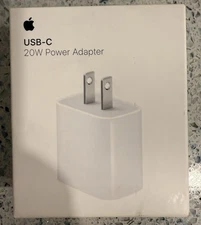 Genuine Apple MHJA3AM/A 20W USB-C Power Adapter Brick Wall Plug Adapter